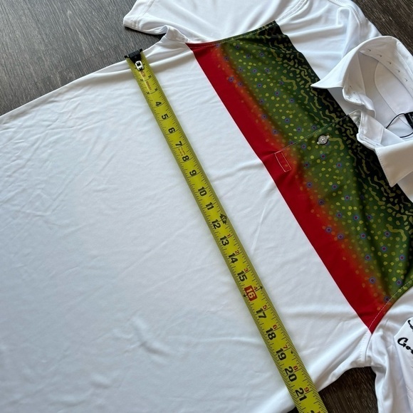 Backspin golf threads short sleeve polo shirt men’s Large. Spring/summer. NWT - Picture 12 of 14